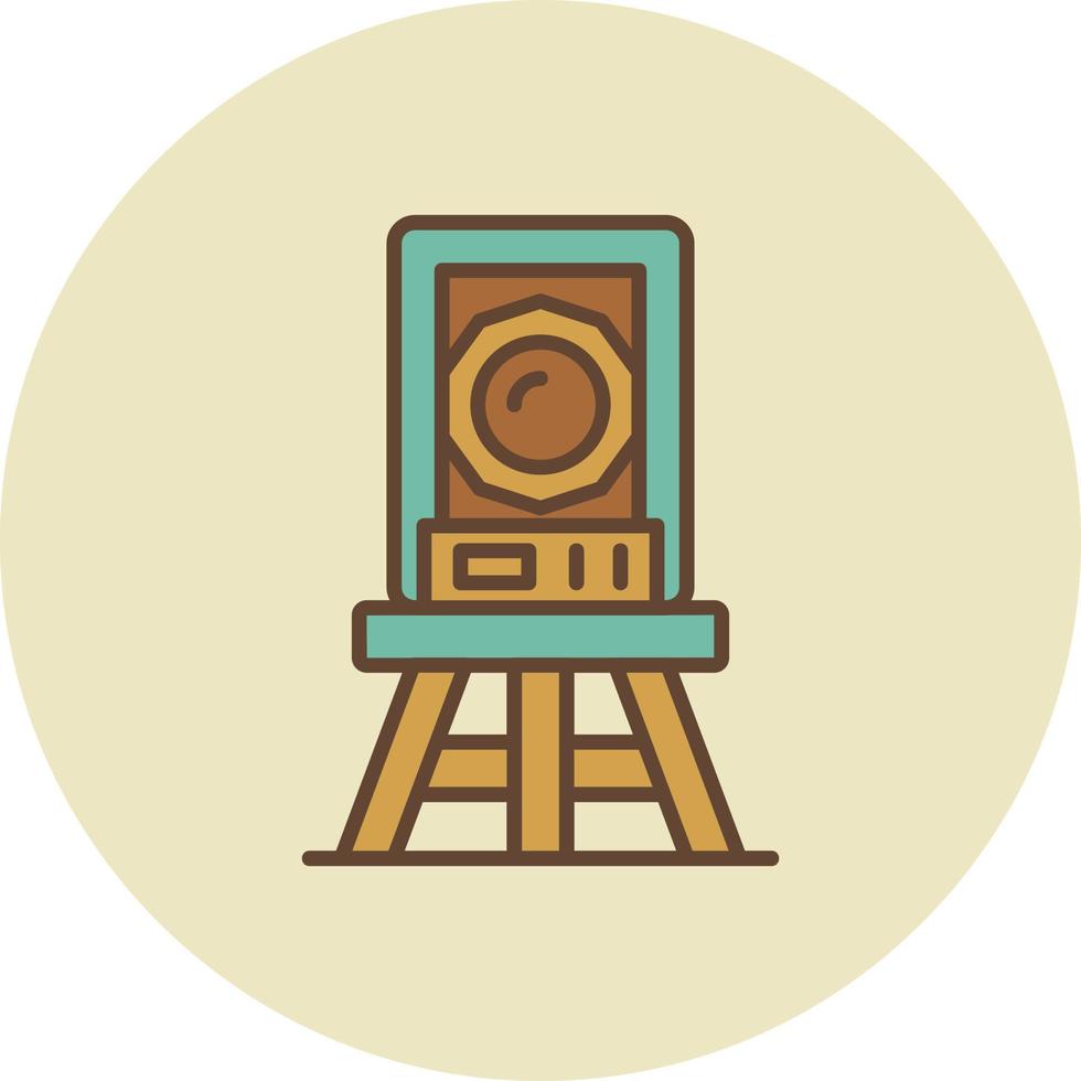 Theodolite Creative Icon Design vector