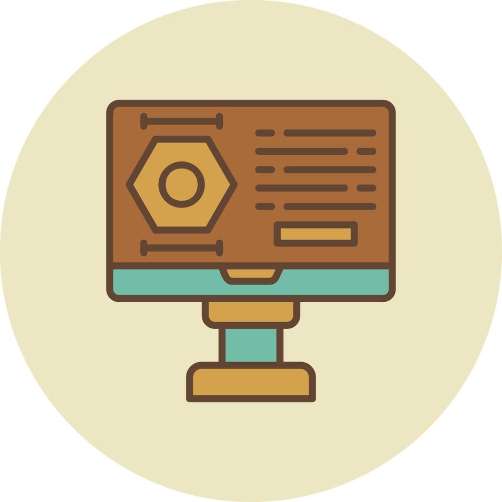 Cad Creative Icon Design vector