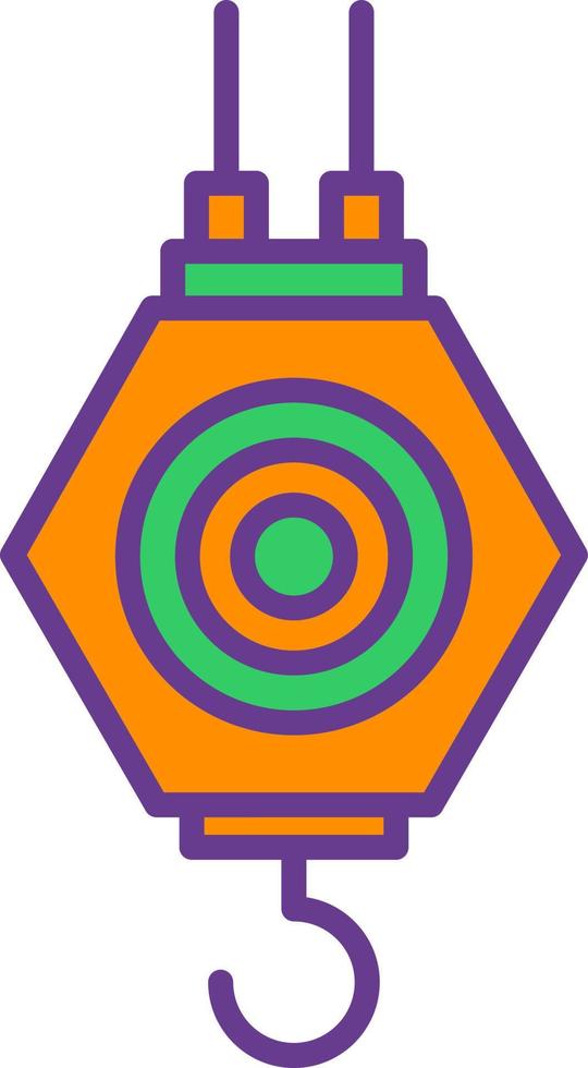 Pulley Creative Icon Design vector