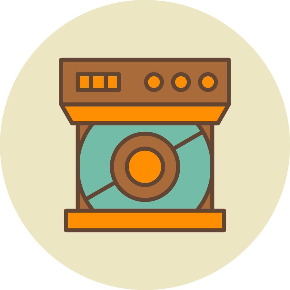 Cd Drive Creative Icon Design vector