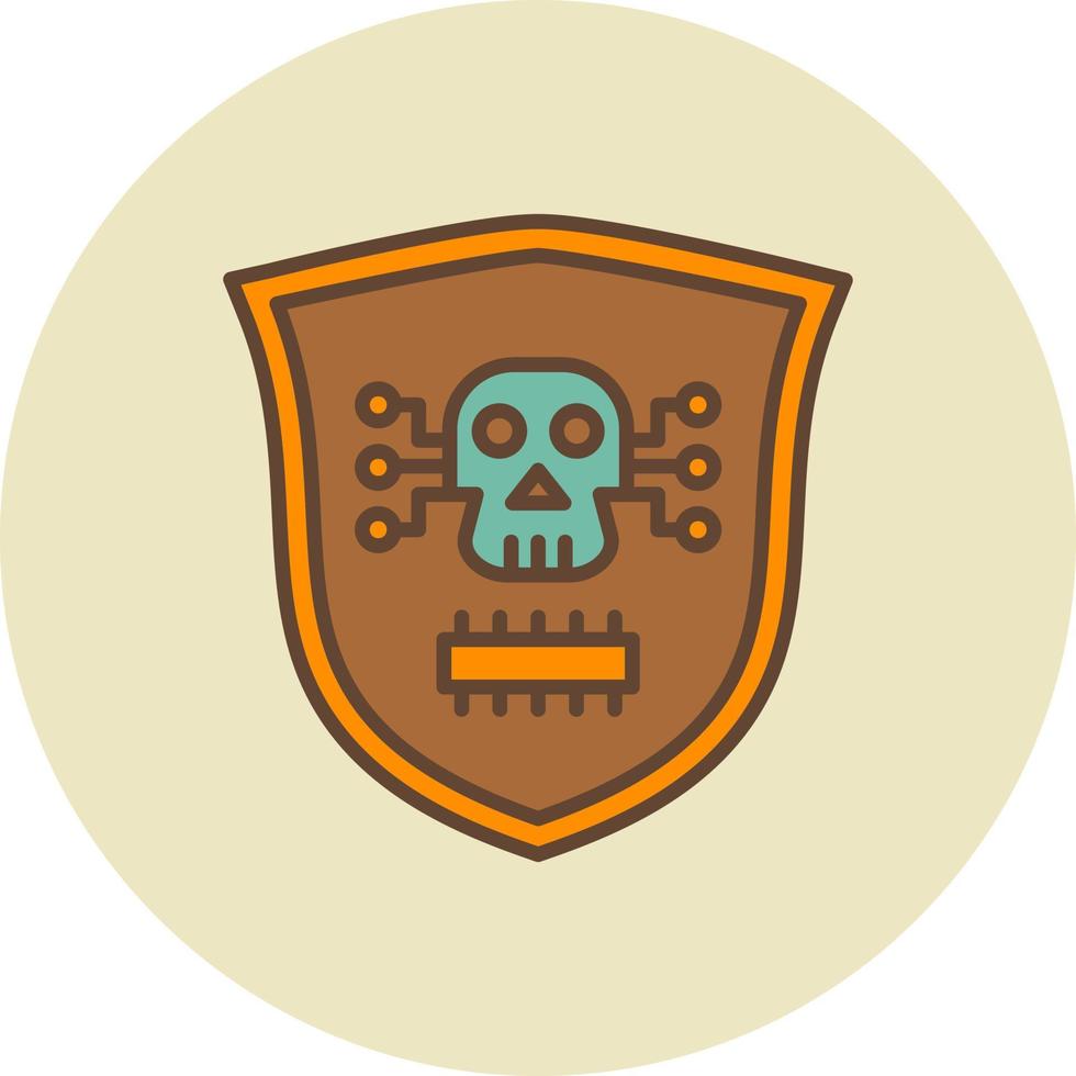 Malware Creative Icon Design vector
