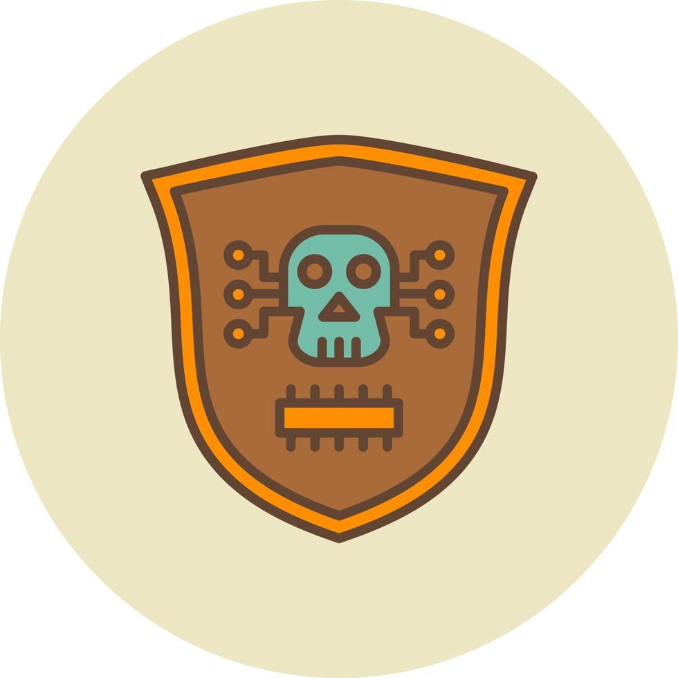 Malware Creative Icon Design vector