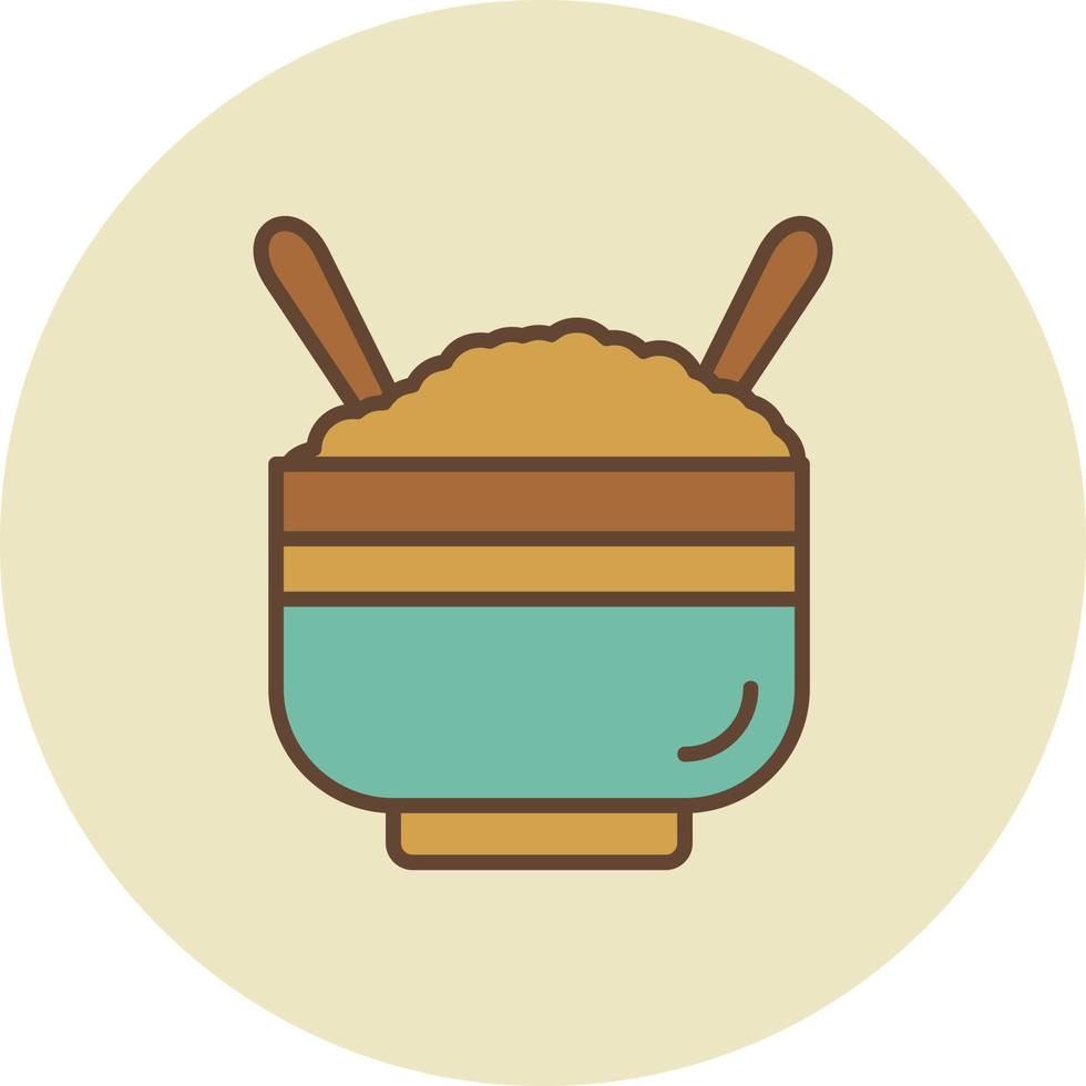 Bowl Creative Icon Design vector