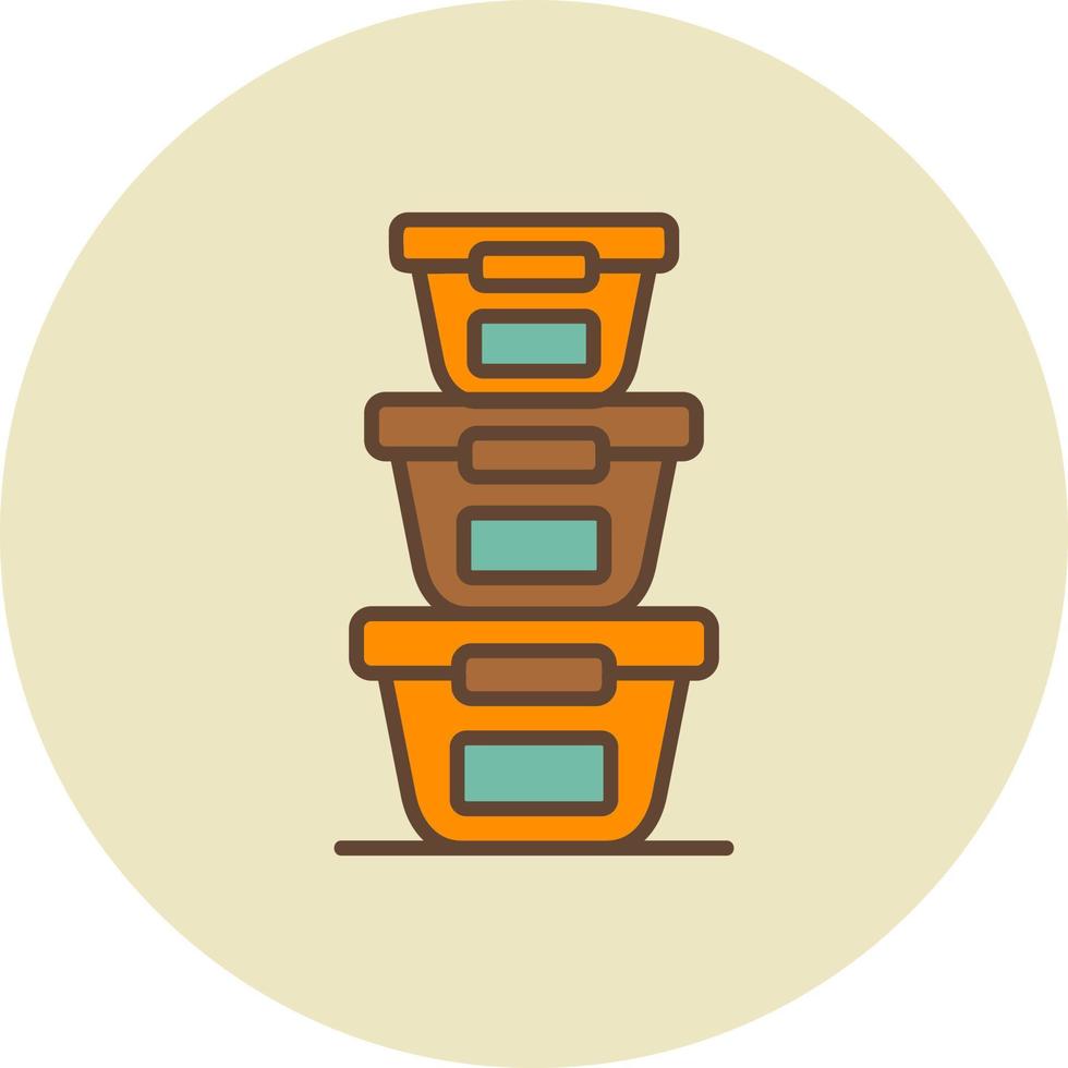 Container Creative Icon Design vector