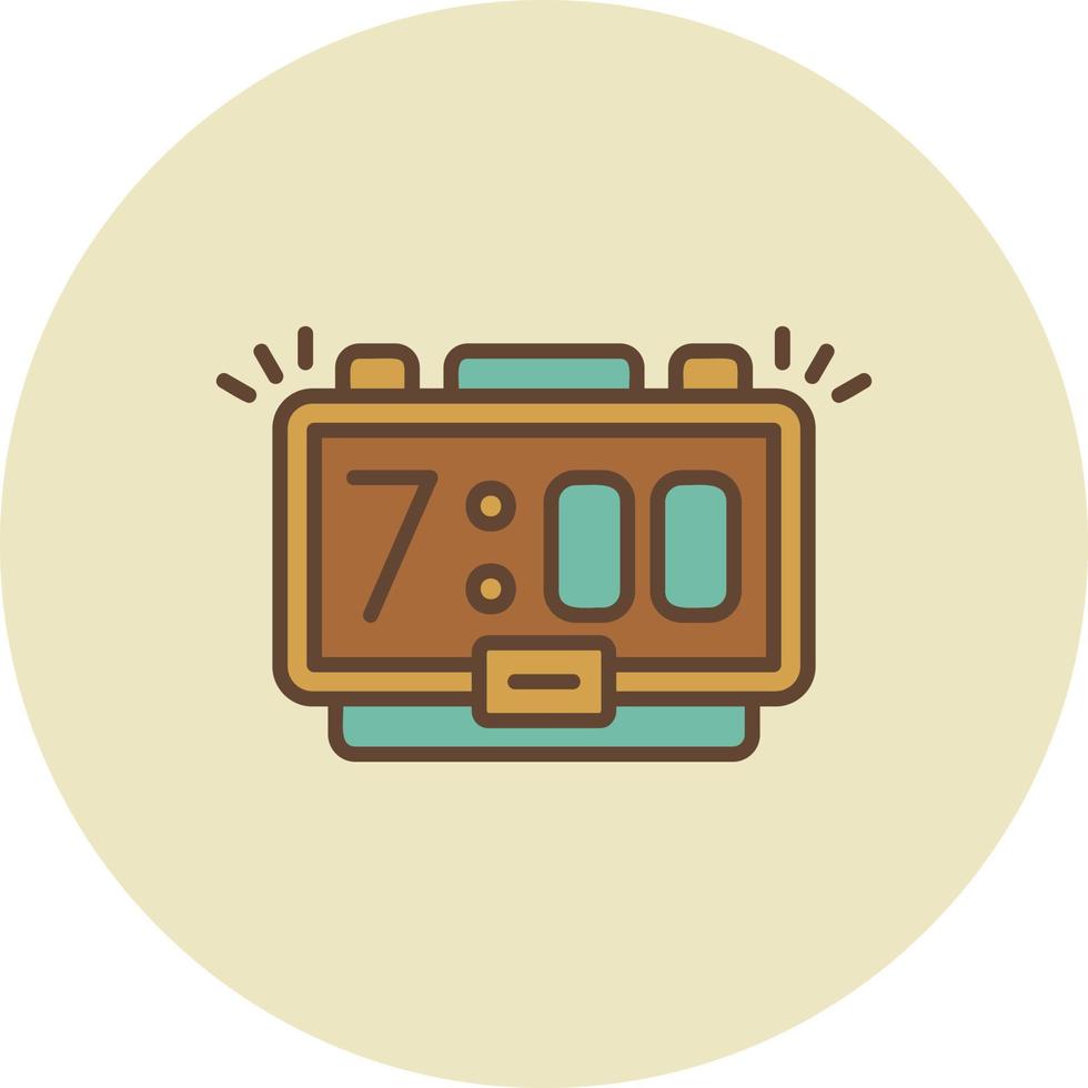 Alarm Creative Icon Design vector