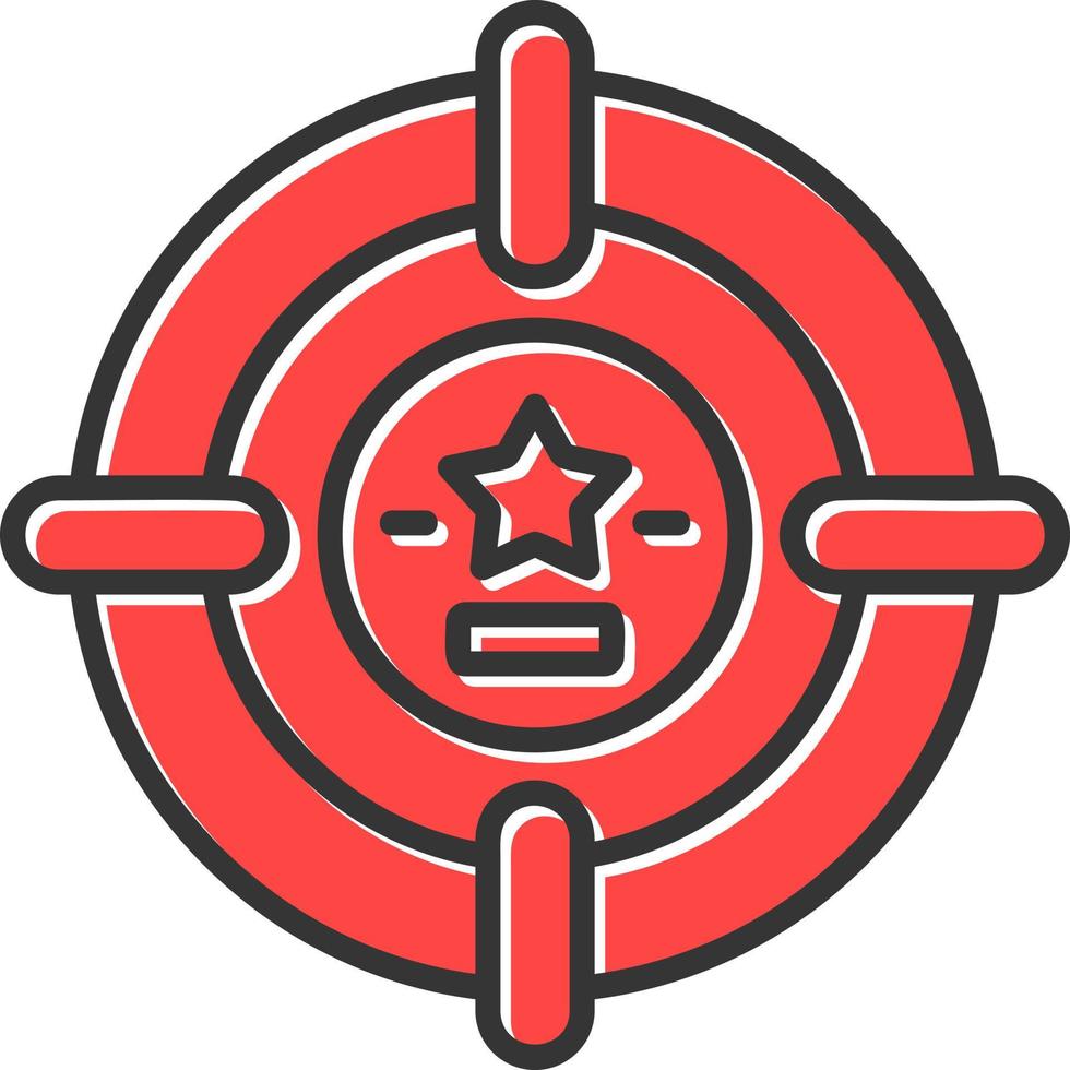 Target Creative Icon Design vector