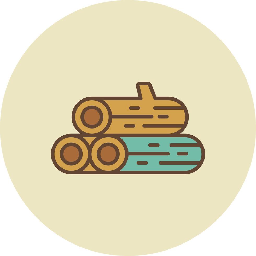 Log Creative Icon Design vector