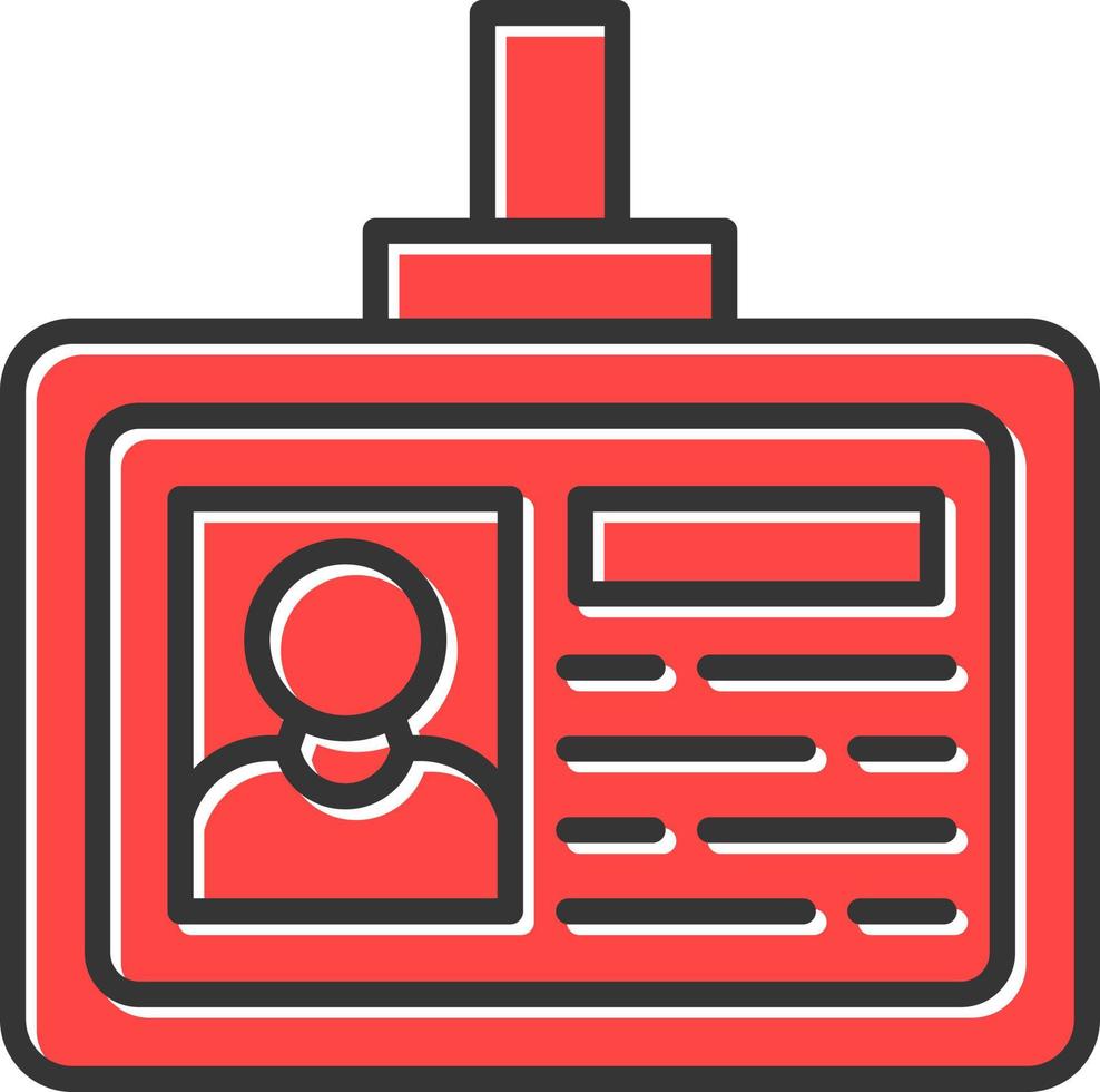 Id Card Creative Icon Design vector