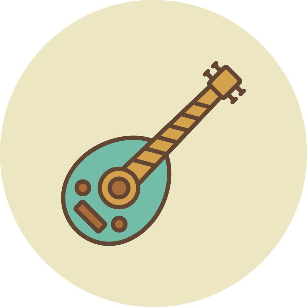 diseño de icono creativo oud vector