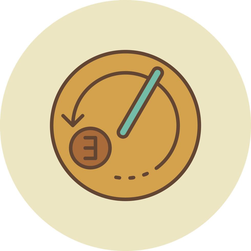 Timer Creative Icon Design vector