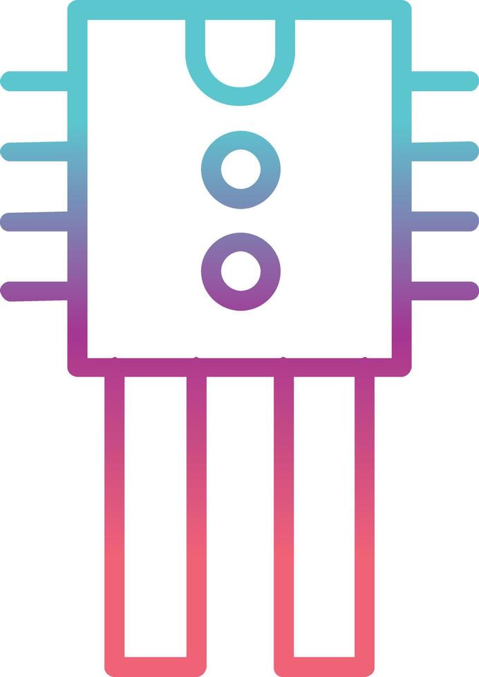 Transistor Vector Icon