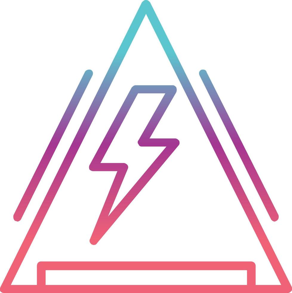 High Voltage Vector Icon