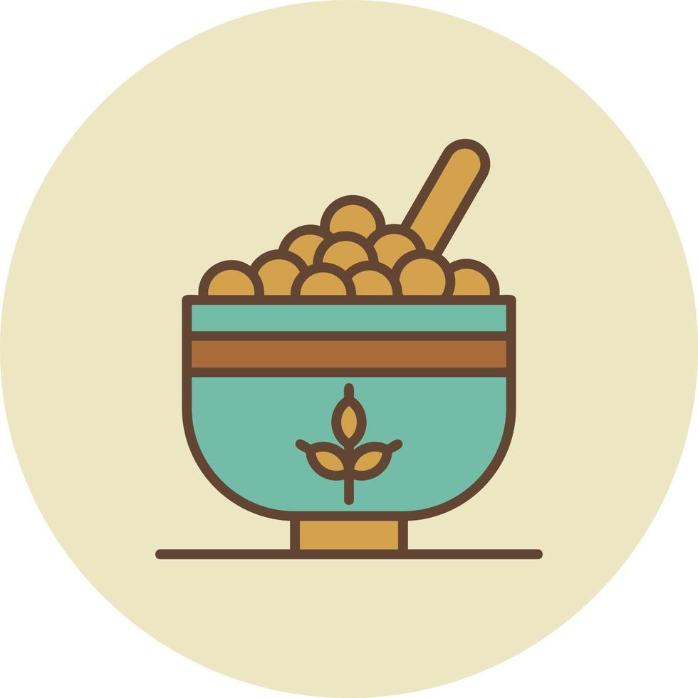 Cereal Creative Icon Design vector