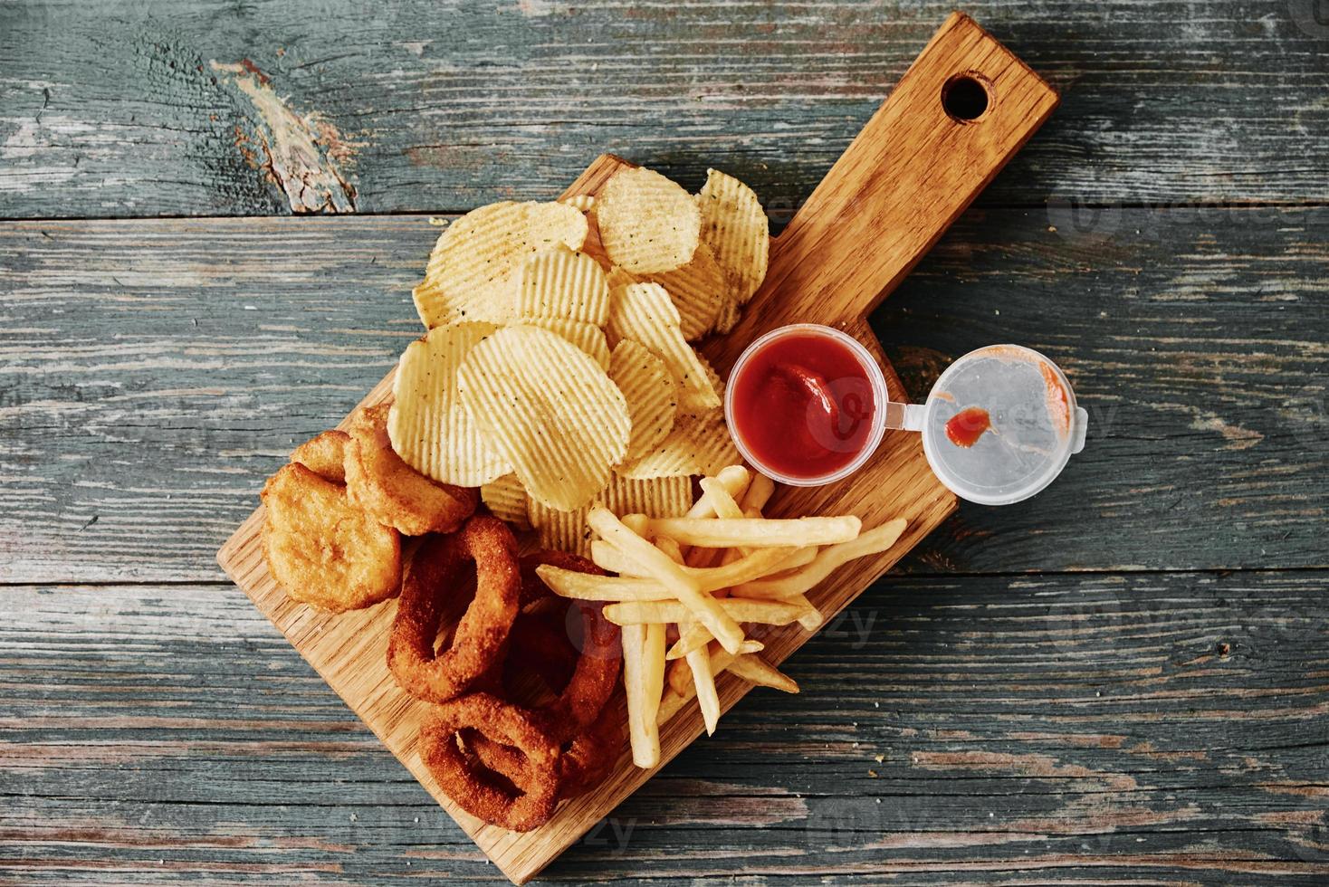 Unhealthy and junk food photo