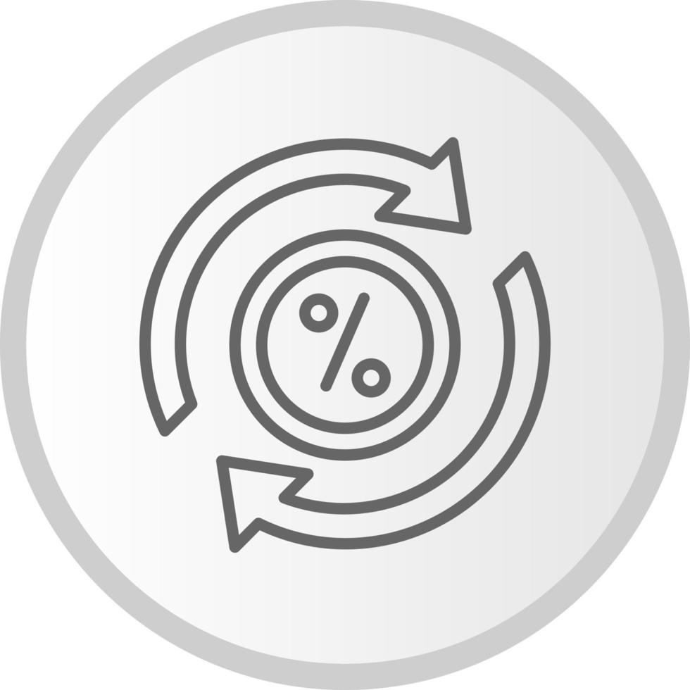 Exchange Rate Vector  Icon