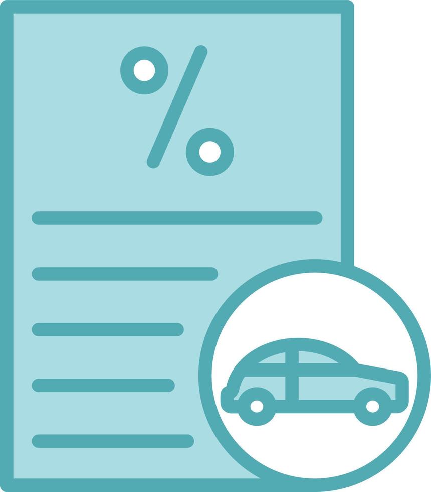 Car Loan Vector  Icon