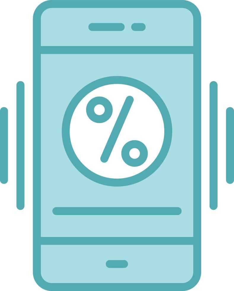 Interest Rate Vector  Icon