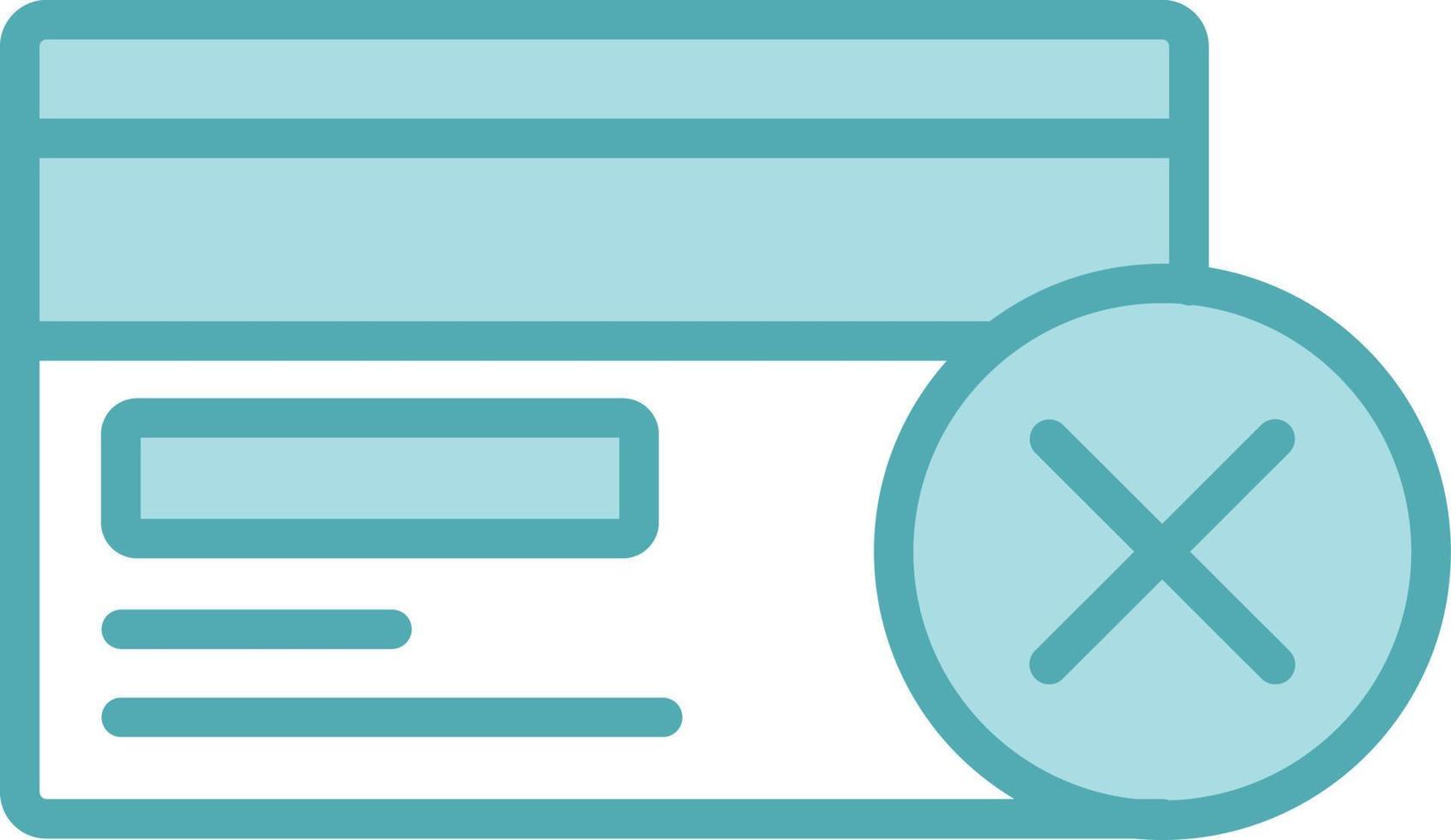 Credit Card Vector  Icon