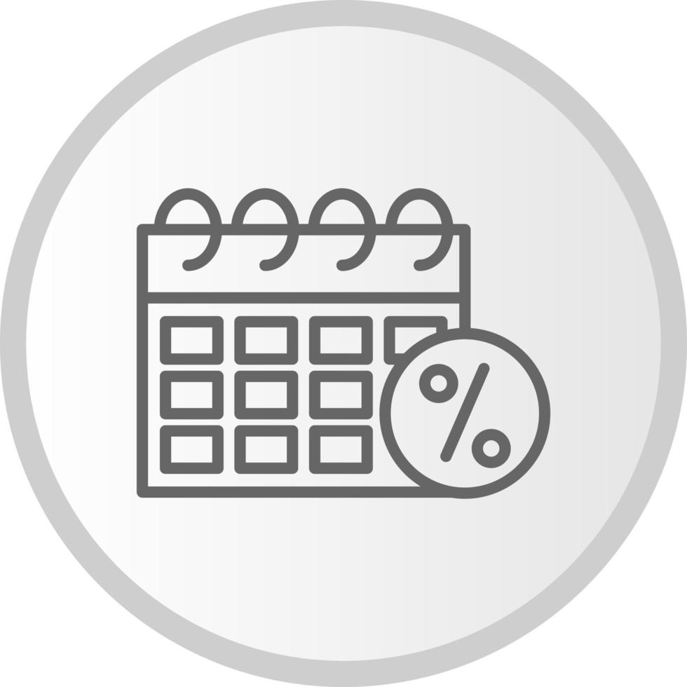 Due Date Vector  Icon