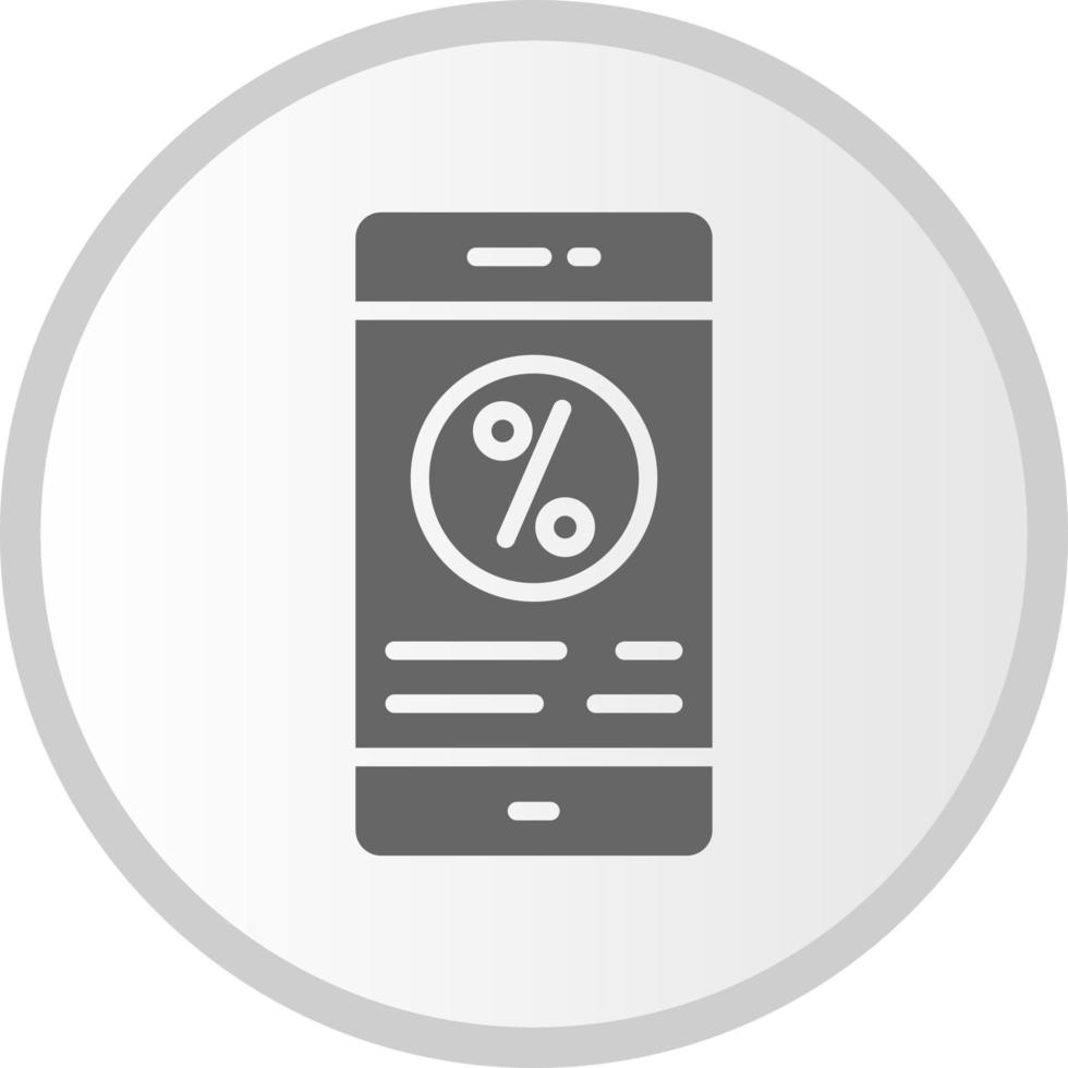 Interest Rate Vector  Icon