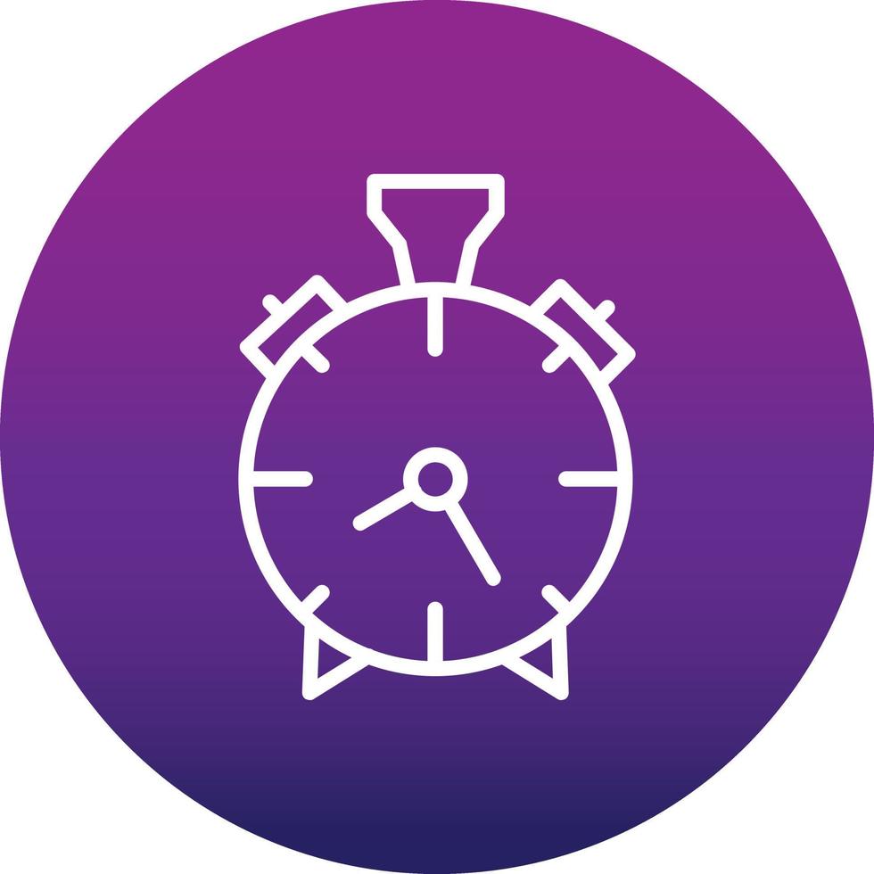 Alarm Clock Vector Icon 15491615 Vector Art at Vecteezy