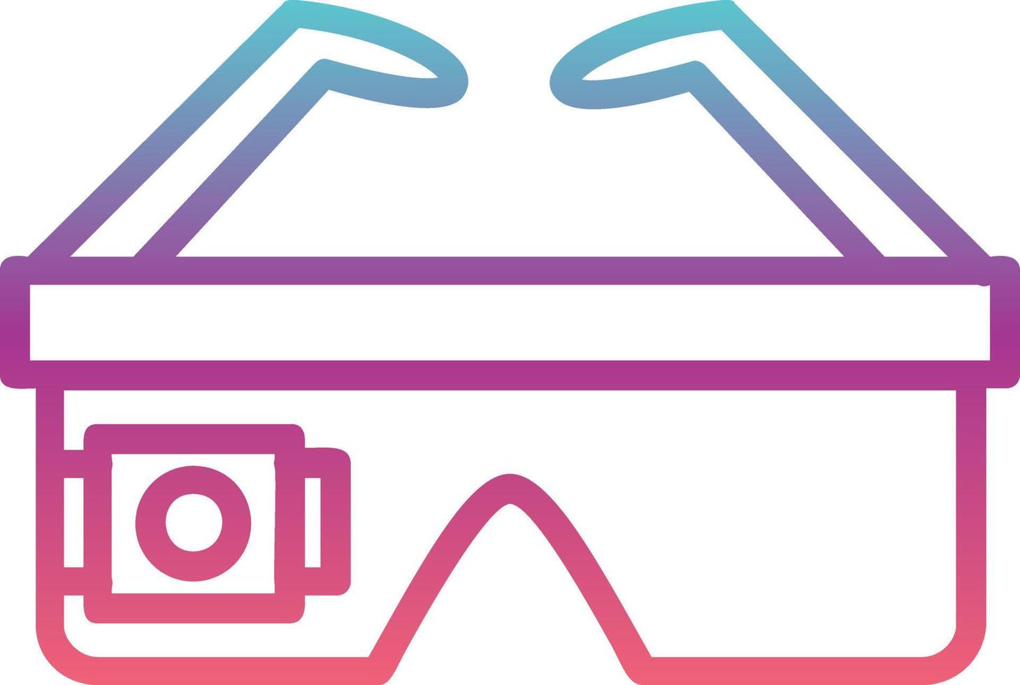 Smart Glasses Vector Icon