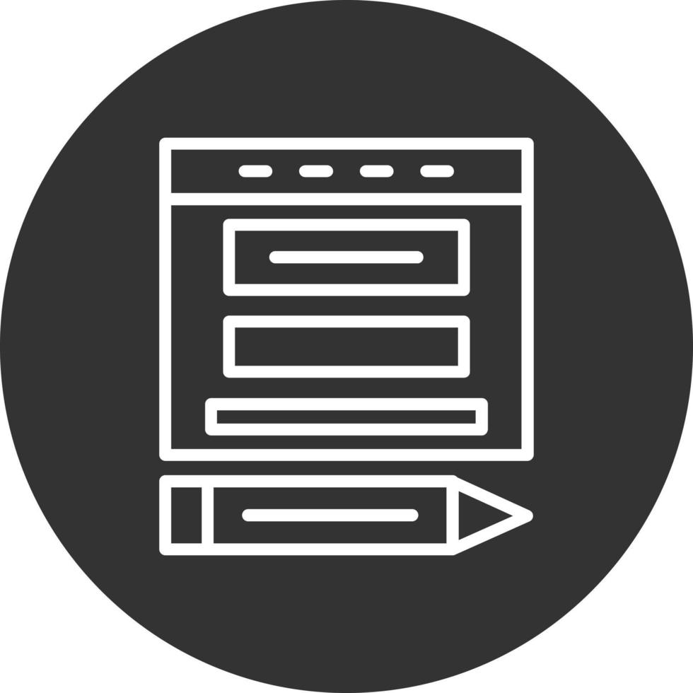 Blogger Vector  Icon