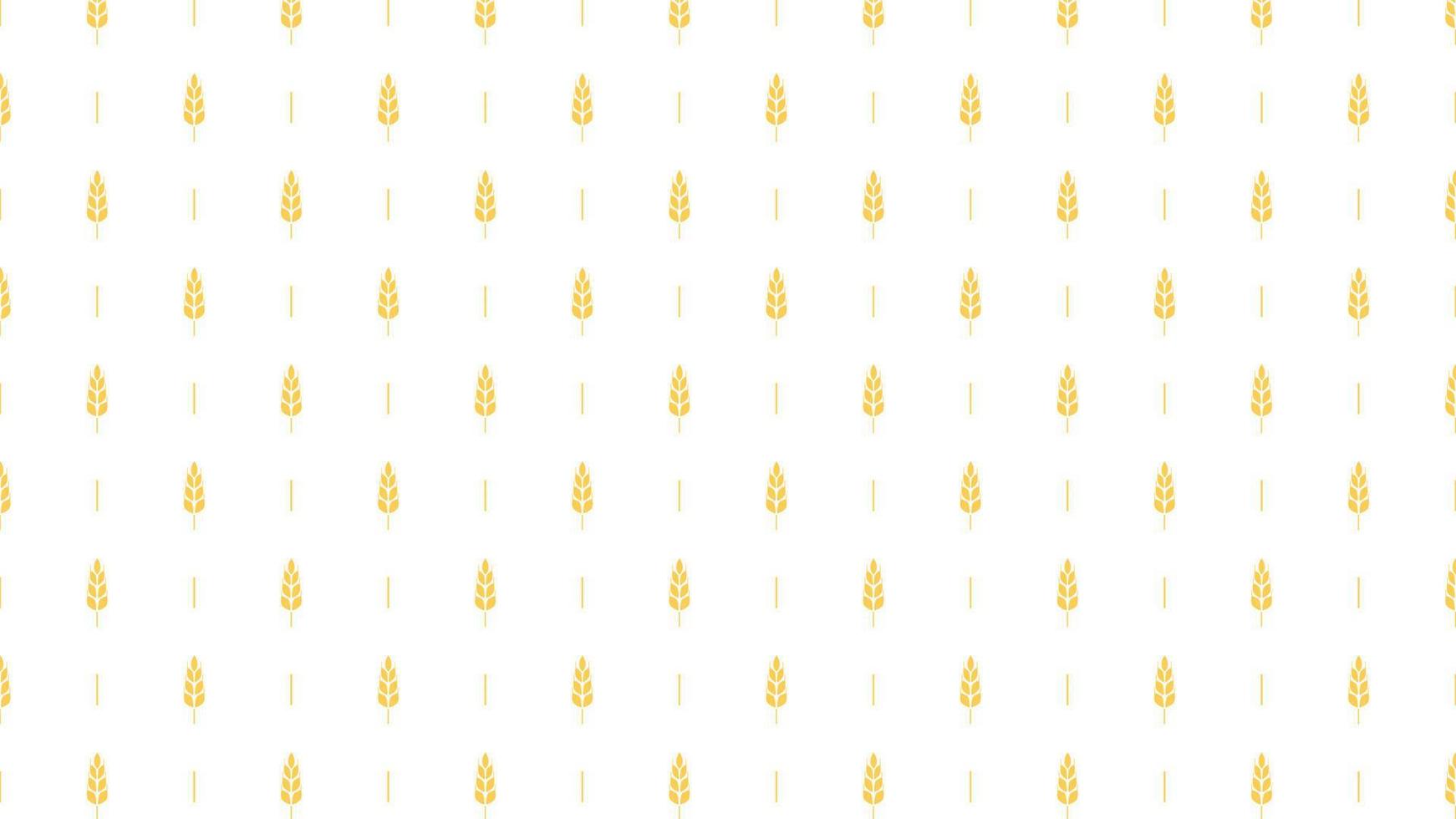 Wheat pattern wallpaper. oat symbol. free space for text. rice sign. Rice pattern wallpaper. vector