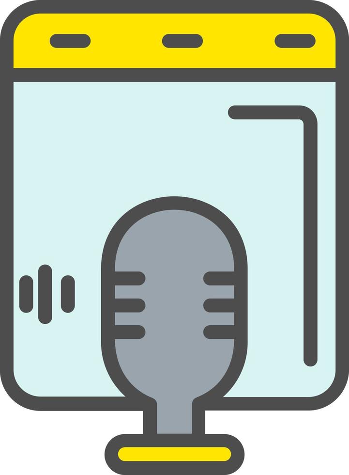 Recording  Vector  Icon