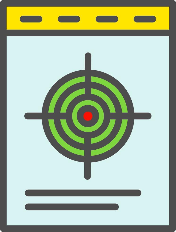 Target Vector  Icon