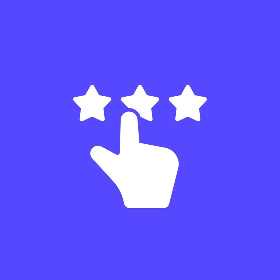 tap for feedback vector icon