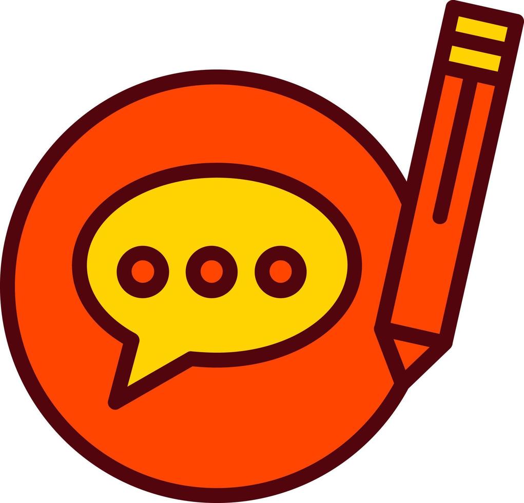 Blogger Vector  Icon