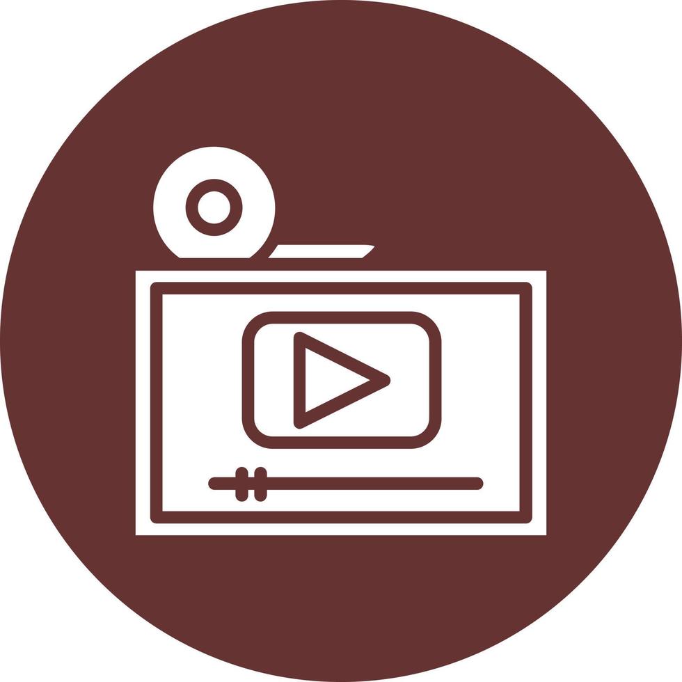 Video Player  Vector  Icon