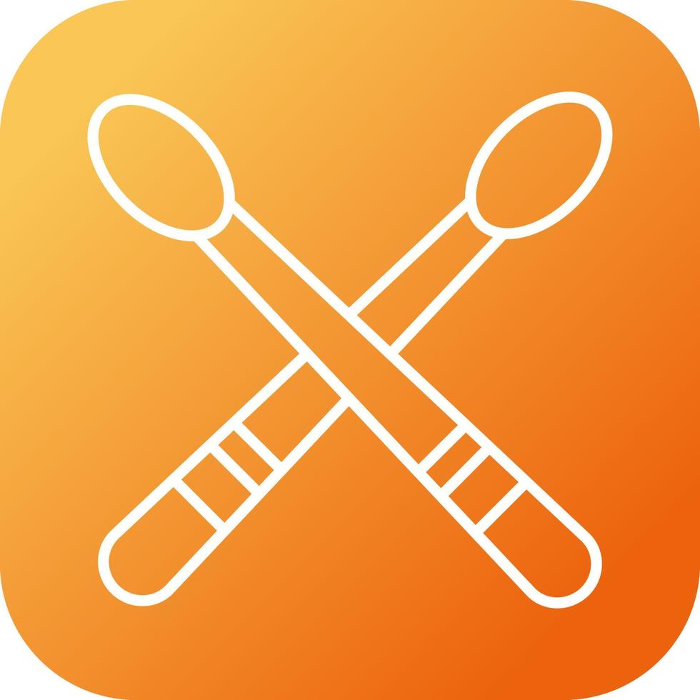 Drumsticks Vector Icon