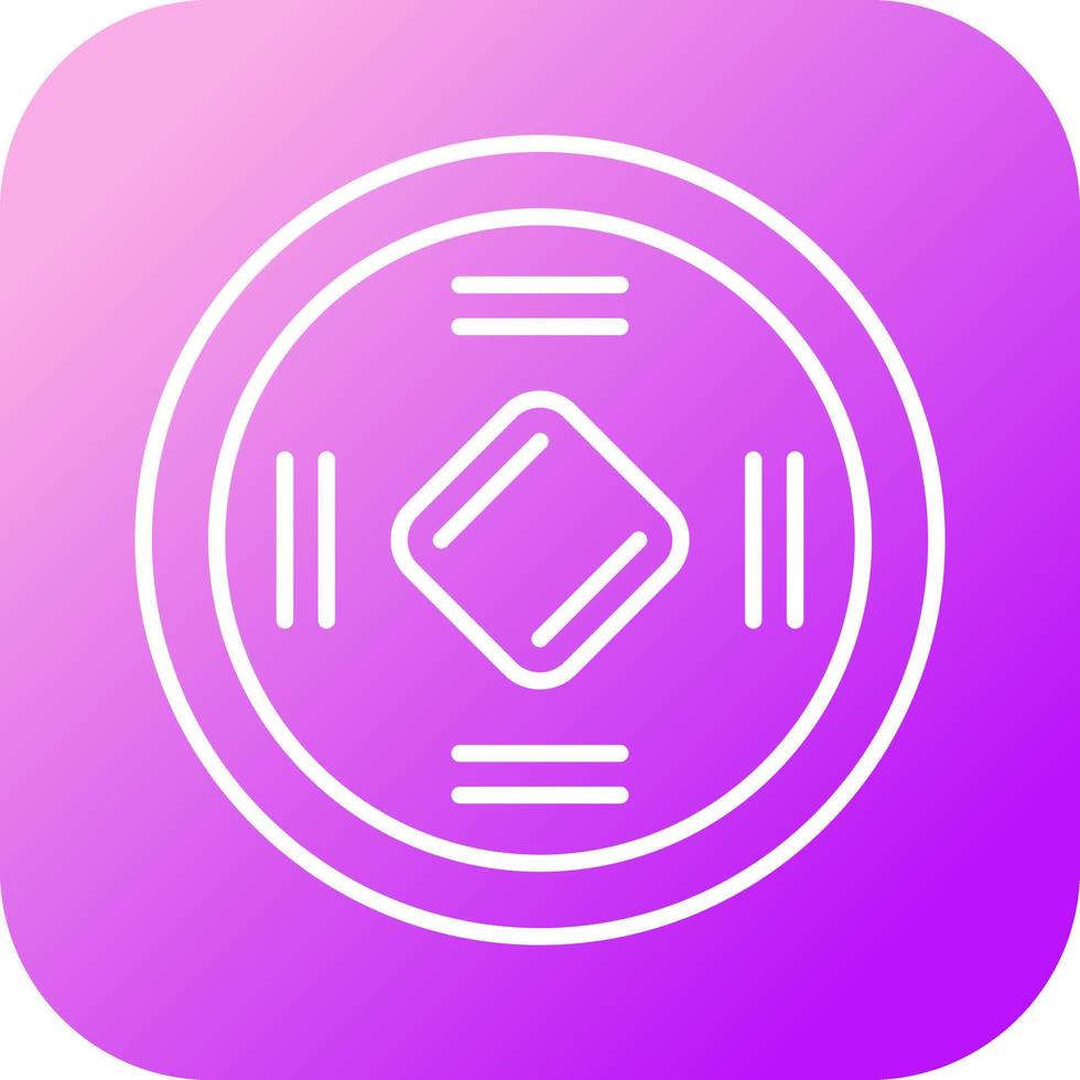 Lucky Coin Vector Icon