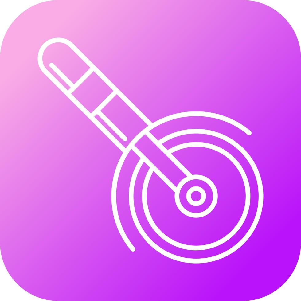 Pizza Cutter Vector Icon