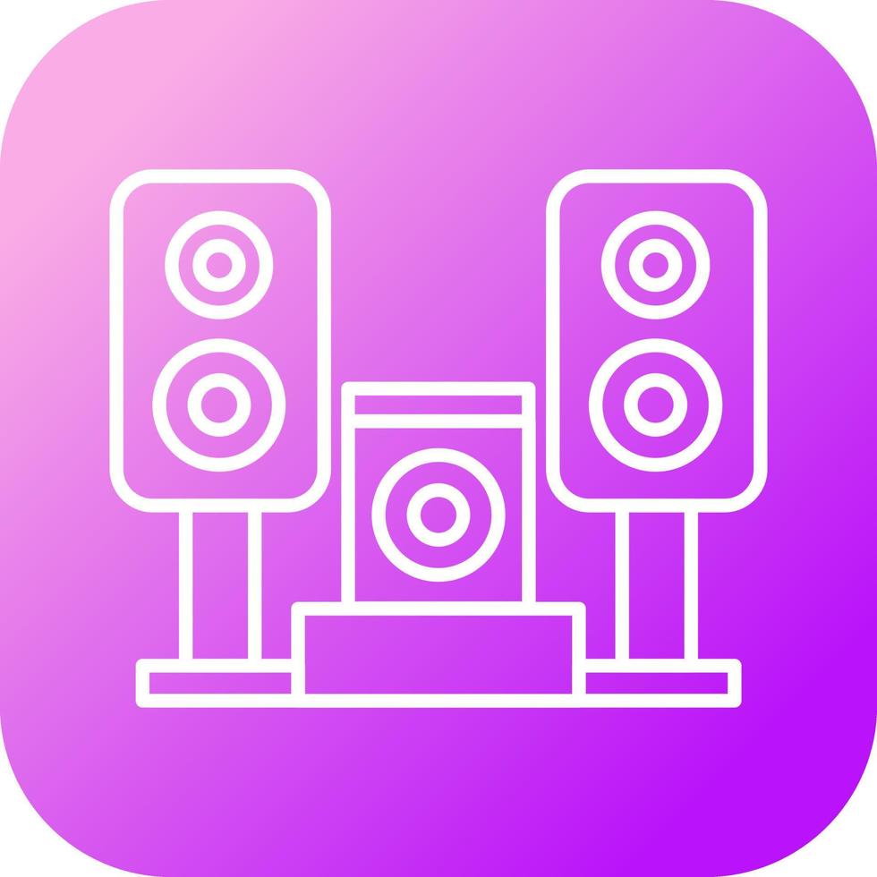 Music System Vector Icon 15492941 Vector Art at Vecteezy
