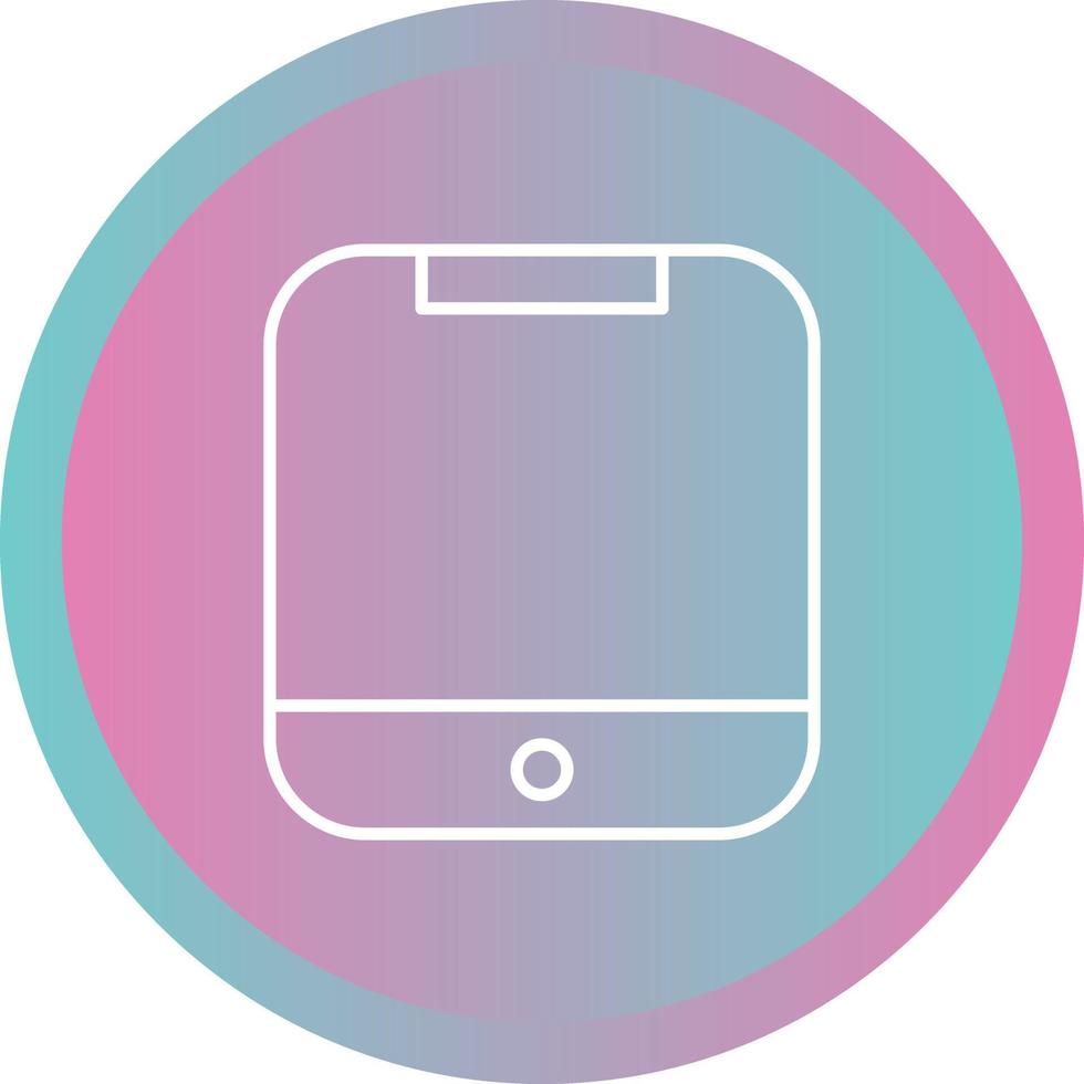 Unique Smart Device Vector Line Icon