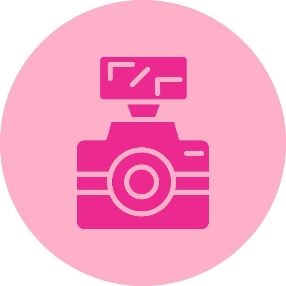 icono de vector de fotografía de cámara