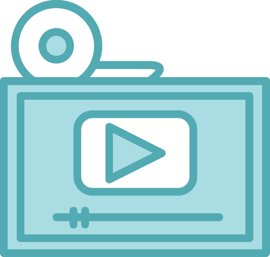 Video Player  Vector  Icon