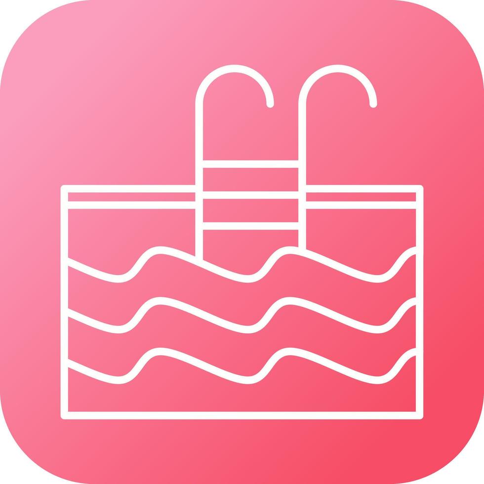 Swimming Pool Vector Icon