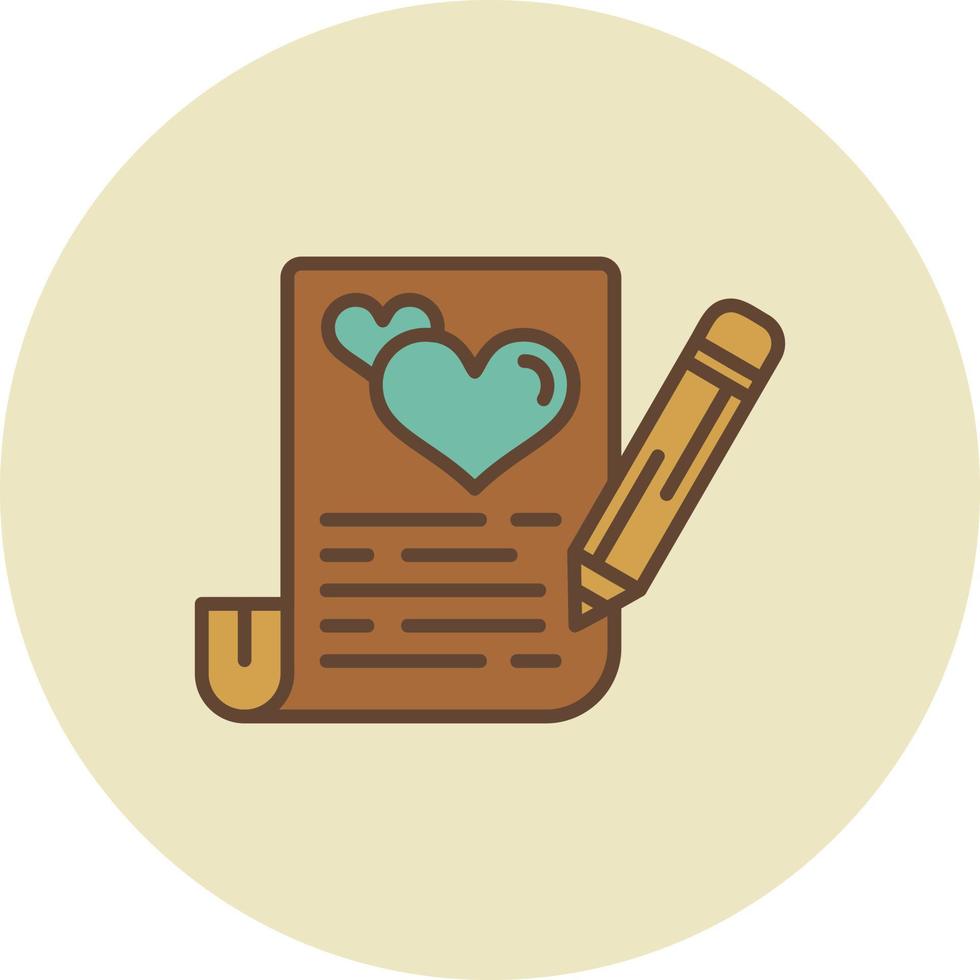 Writing Creative Icon Design vector