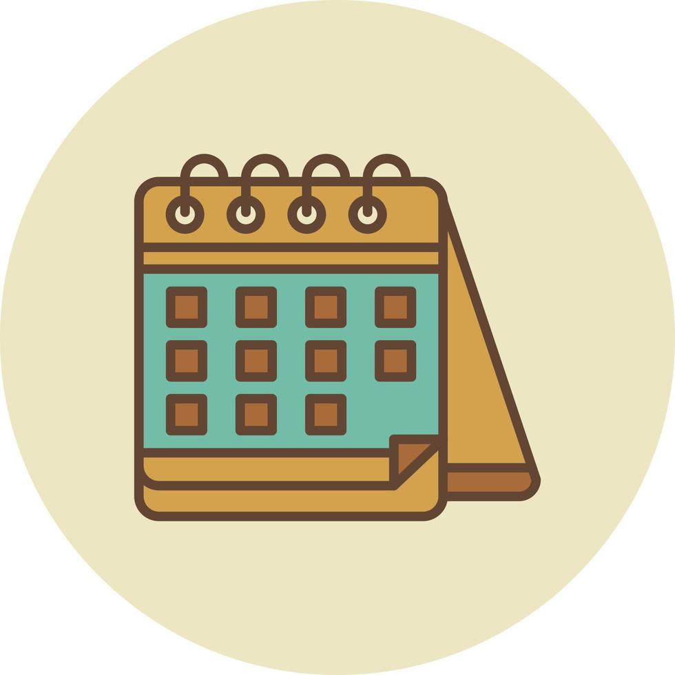 Calendar Creative Icon Design vector