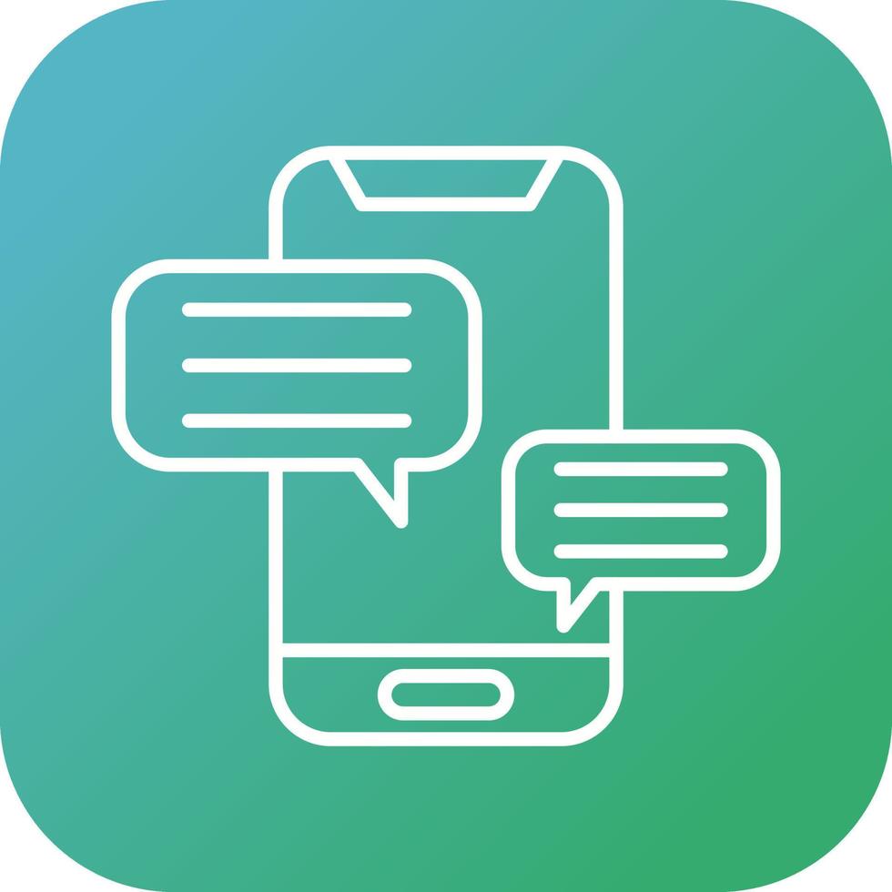 Bubble Chat Vector Icon