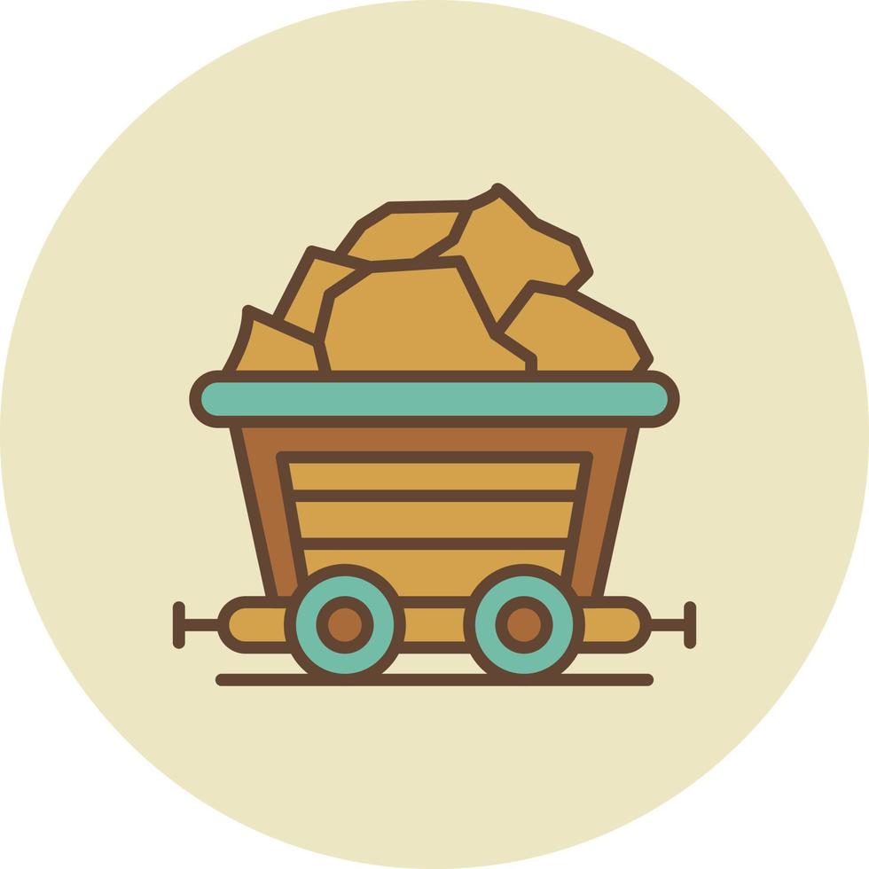 Coal Creative Icon Design vector