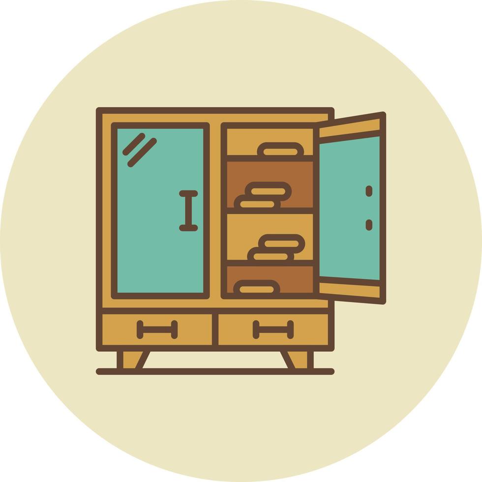 Closet Creative Icon Design vector