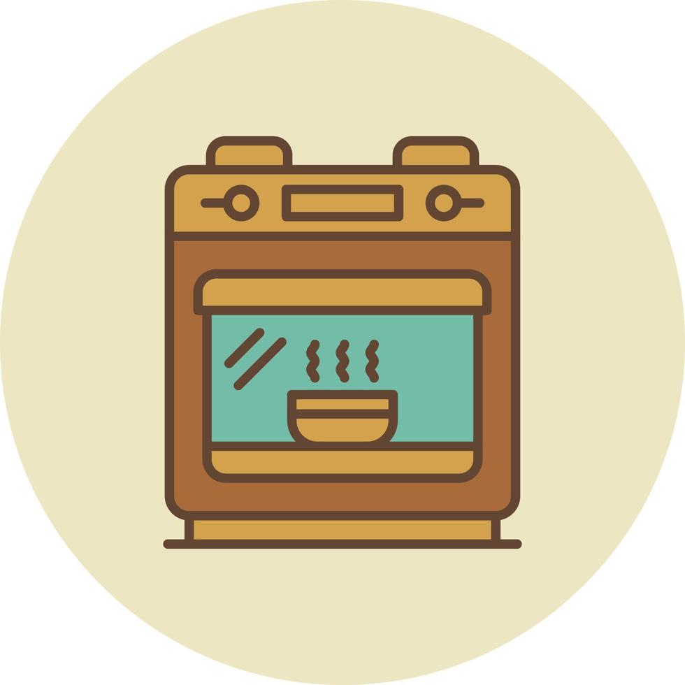 Oven Creative Icon Design vector