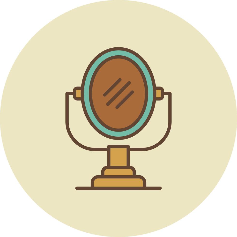 Mirror Creative Icon Design vector