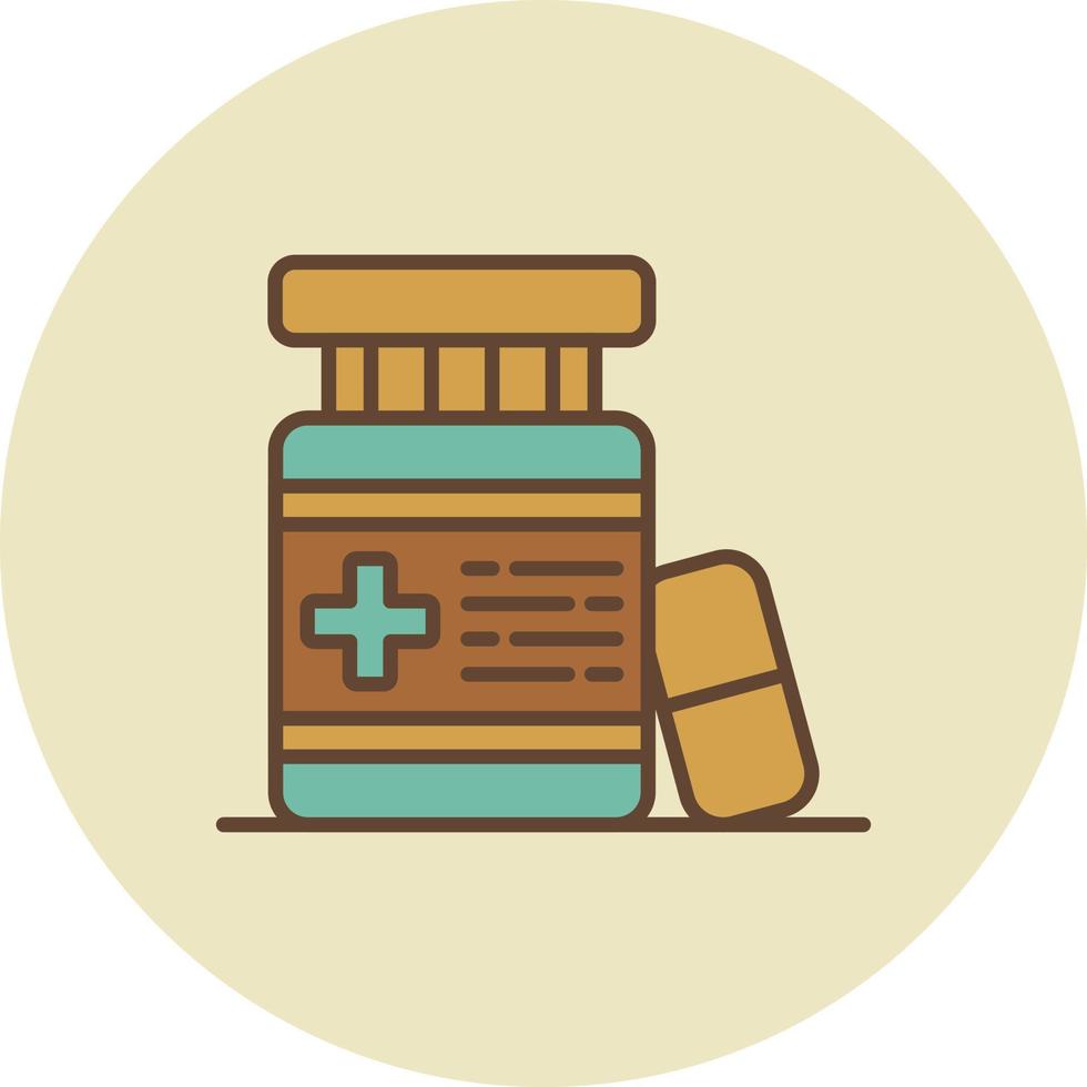 diseño de icono creativo de medicina vector