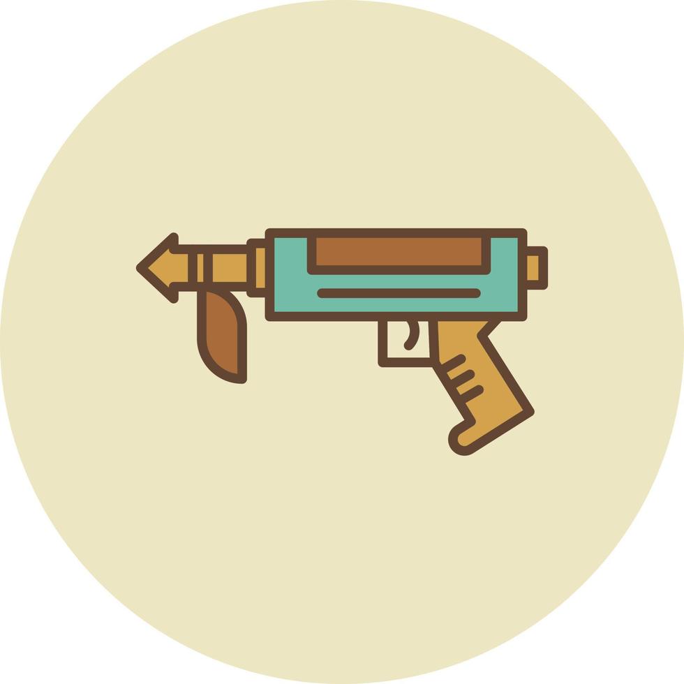 diseño de icono creativo de fusil vector